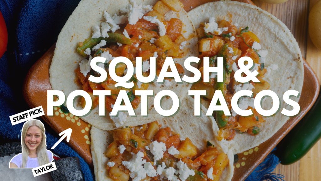 Squash & Potato Tacos - No More Empty Pots